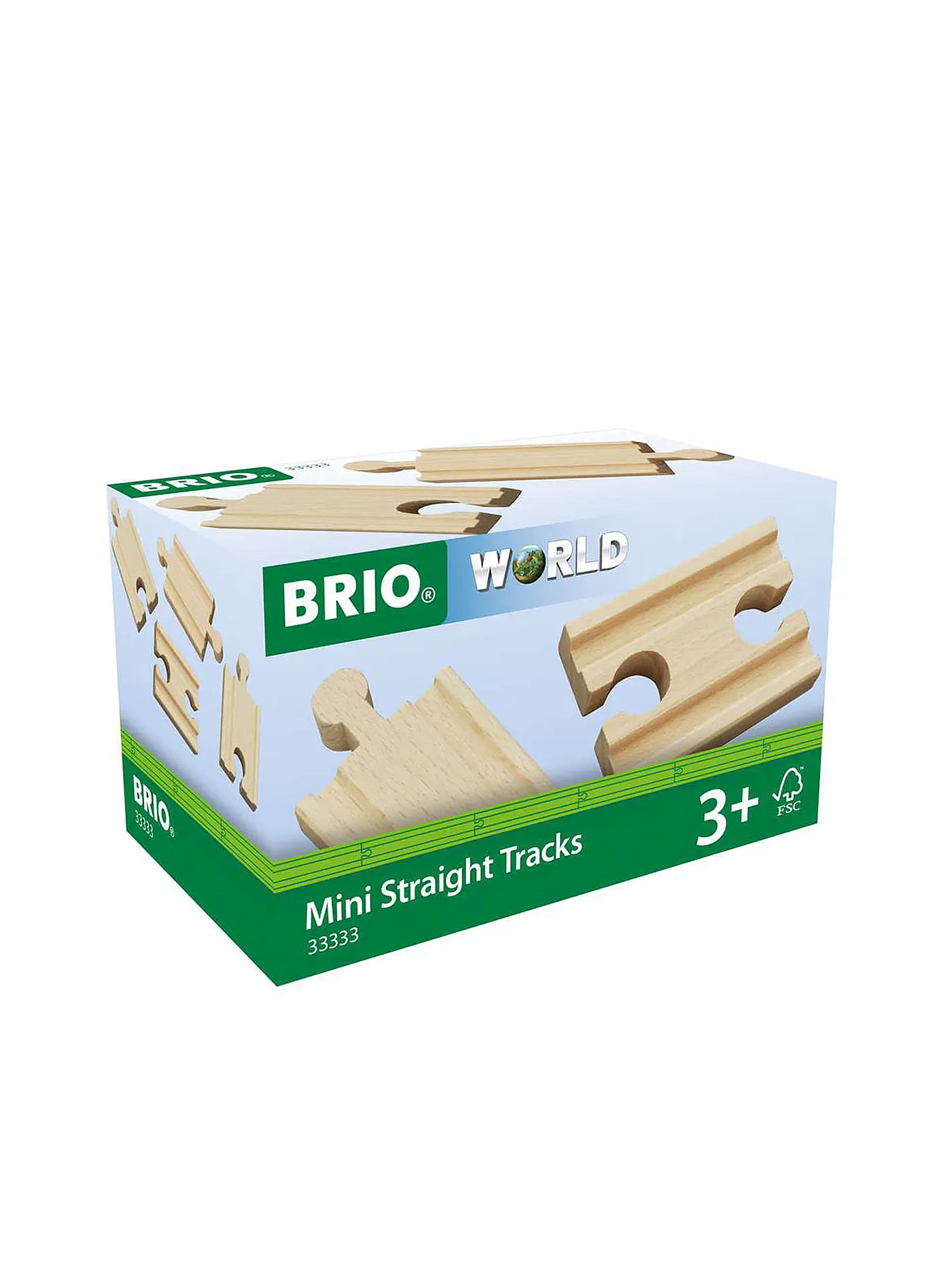 BRIO | 1/4 Gerade Gleise (A2,B2,C2) | 